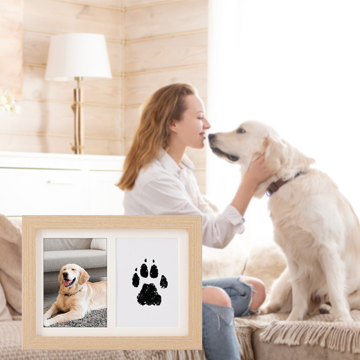 2 PCS Pet Paw Print Kits