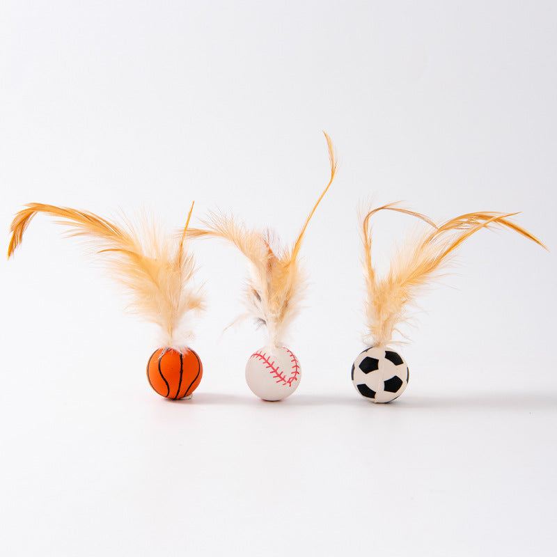 Cat Toy Bouncy Ball