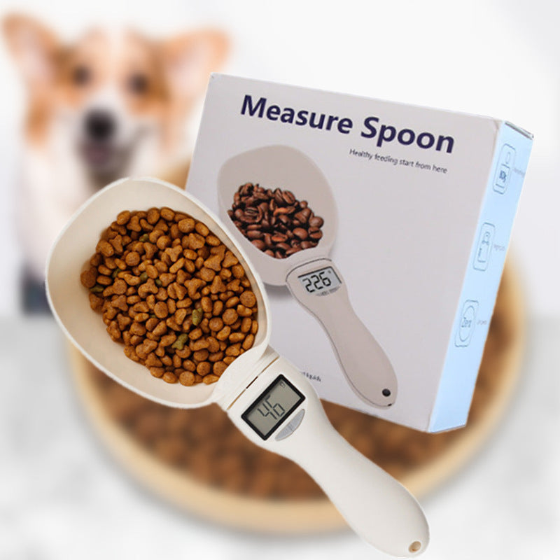 2025 New Digital Measuring Spoon, Digital Food Measuring Scoop Scale - Electronic Kitchen Measuring Spoon Scale for Cooking Baking - Smart Adjustable Measure Cup for Home Cooks Bakers Chefs Pet Owners