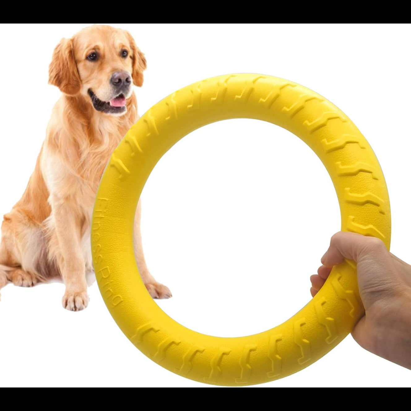 Durable Floating Ring Chew Toy for Dogs