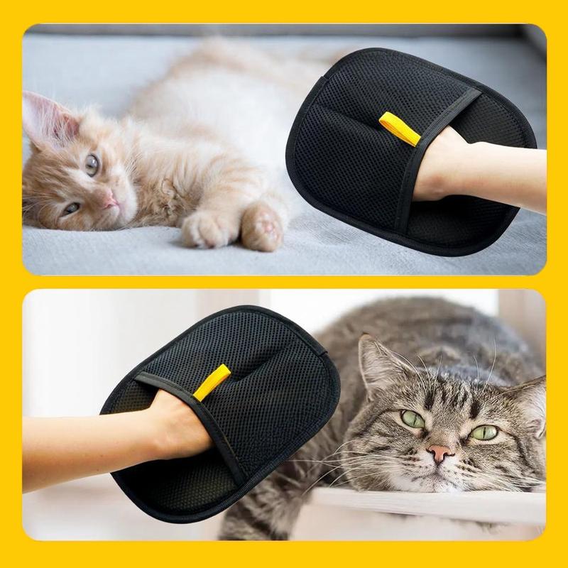 Pet Hair Remover Gloves for Dog & Cat