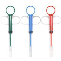 3 Pieces Pet Pill Plunger Popper (Green+Red+Blue)