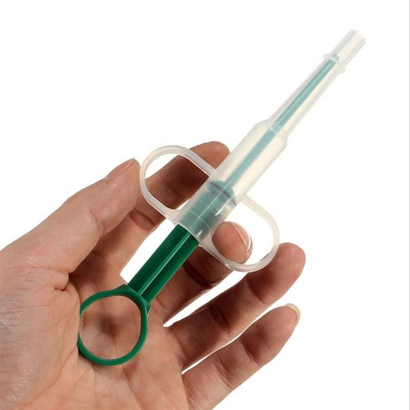 3 Pieces Pet Pill Plunger Popper (Green+Red+Blue)