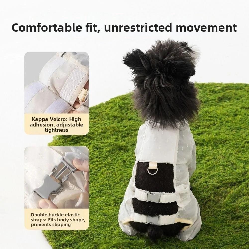 Thin Breathable Dog Jumpsuit