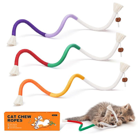 Cat Toys Chew Ropes 3Pcs