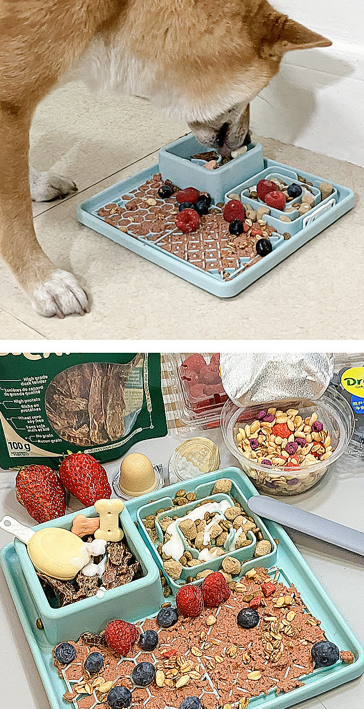 Slow Feeder Dog Bowls