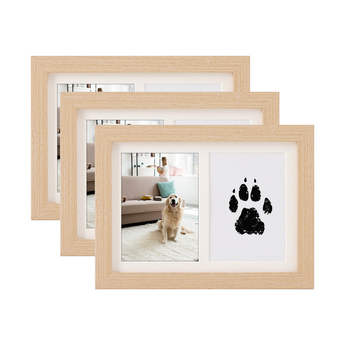 2 PCS Pet Paw Print Kits