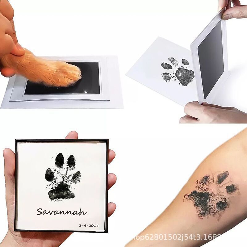 2 PCS Pet Paw Print Kits